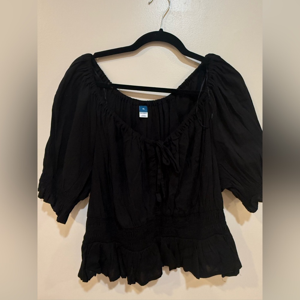 Old Navy Black Blouse